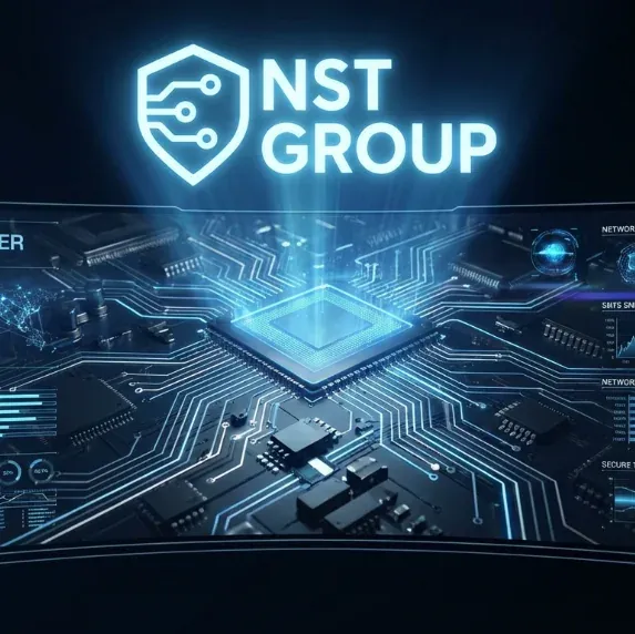 Hình ảnh đồ hoạ hệ thống phân tích tín hiệu mang thương hiệu NST Group