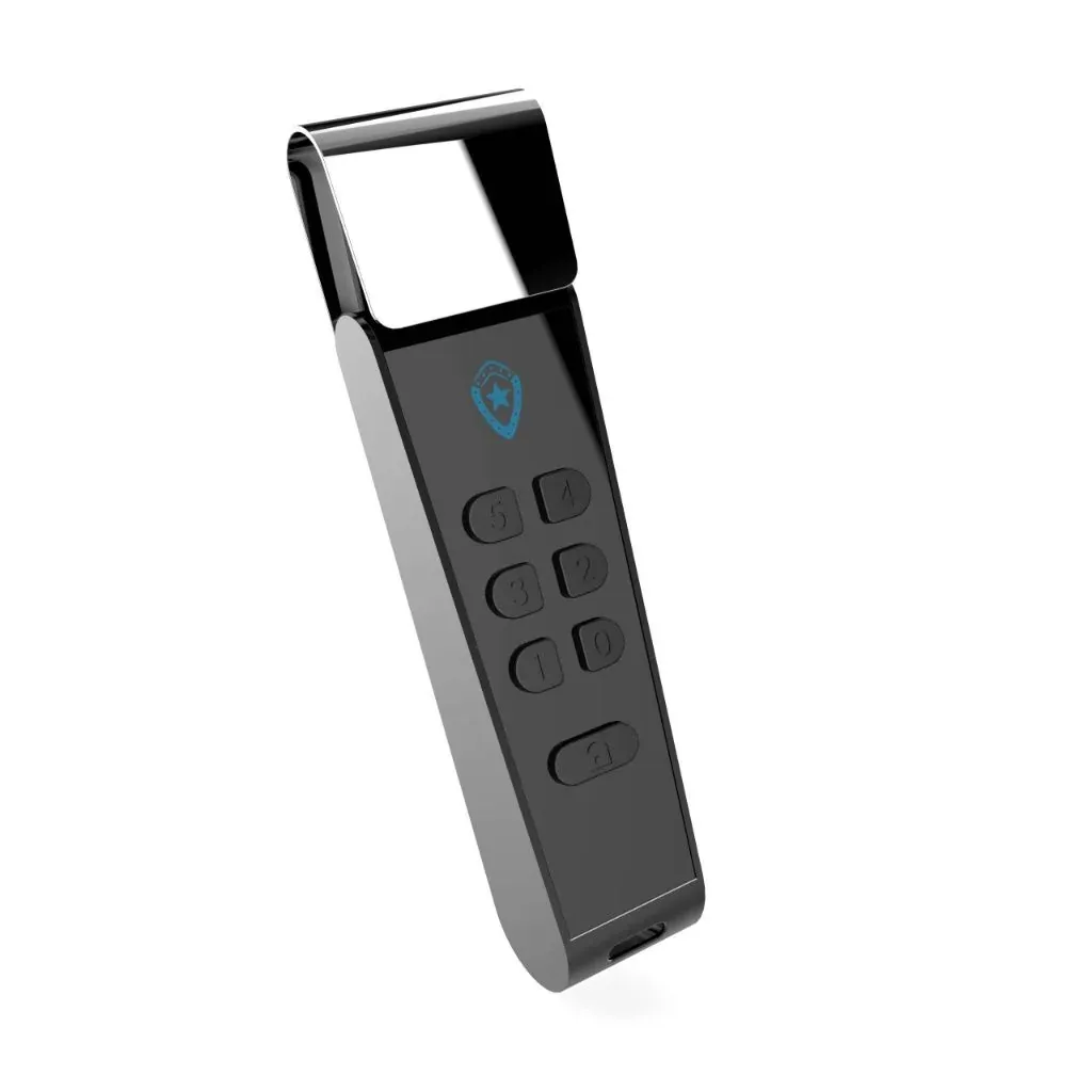 USB mã hoá với bàn phím số nhập mã PIN trực tiếp trên thân thiết bị